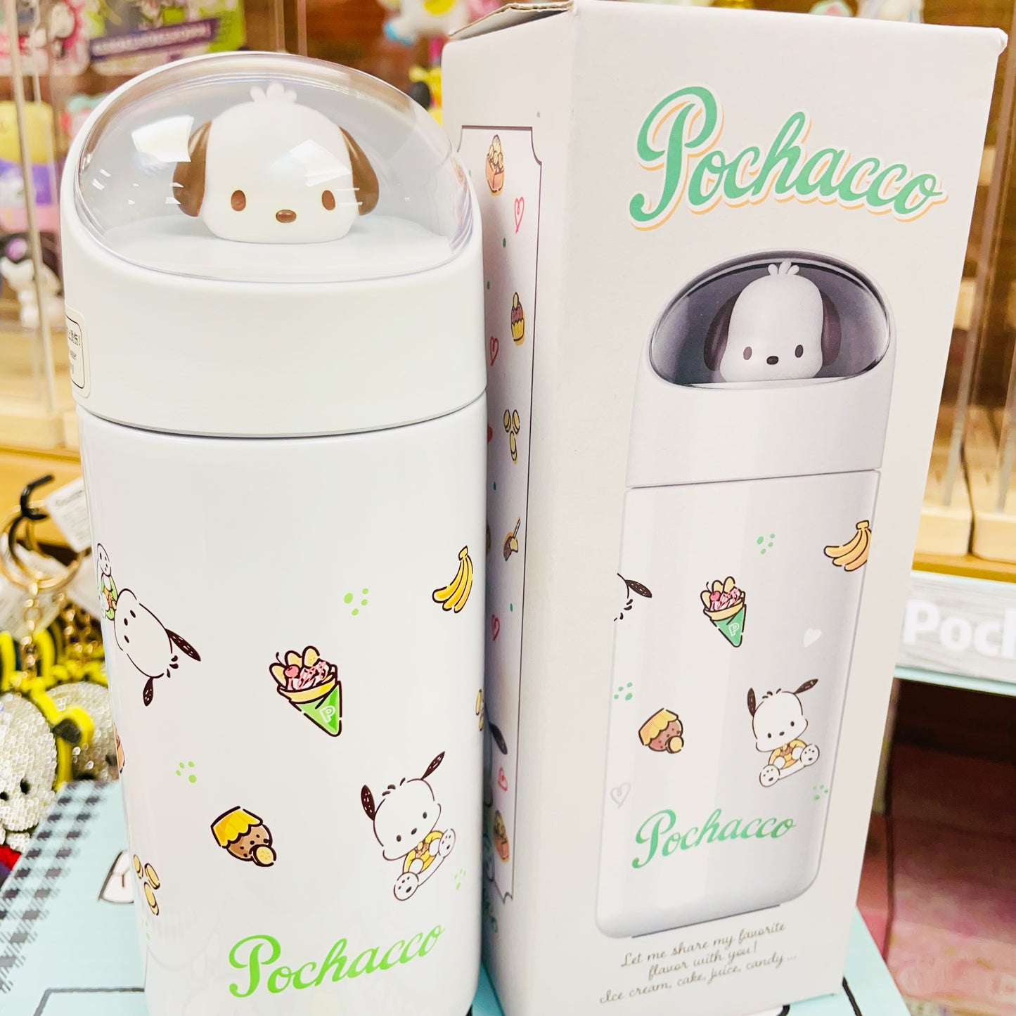 Pochacco 350ml 公仔保暖壺