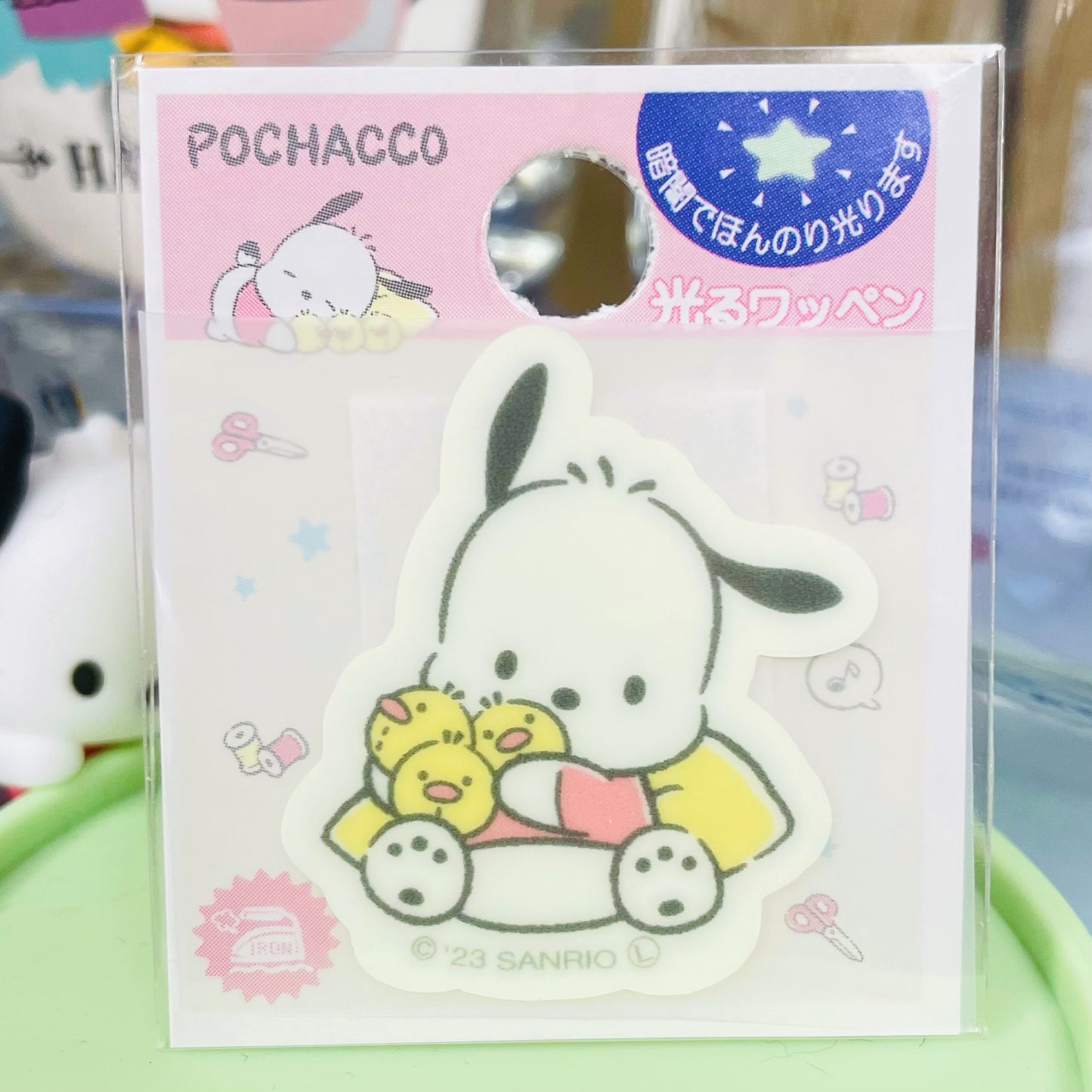 Pochacco 夜光燙章