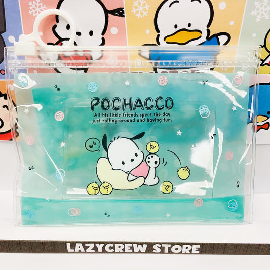 Pochacco 透明 Zipper 袋