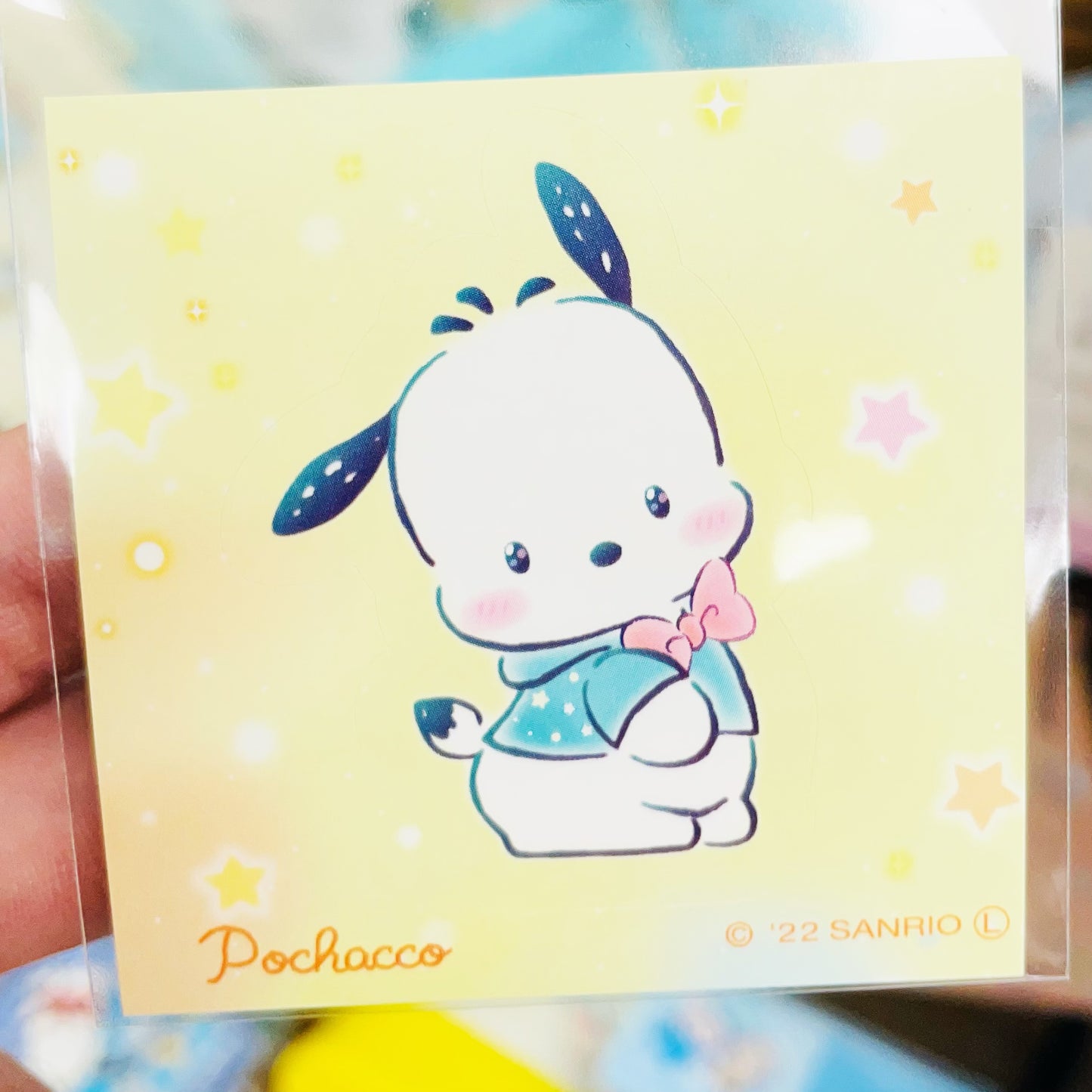 Pochacco Twinkle 貼紙