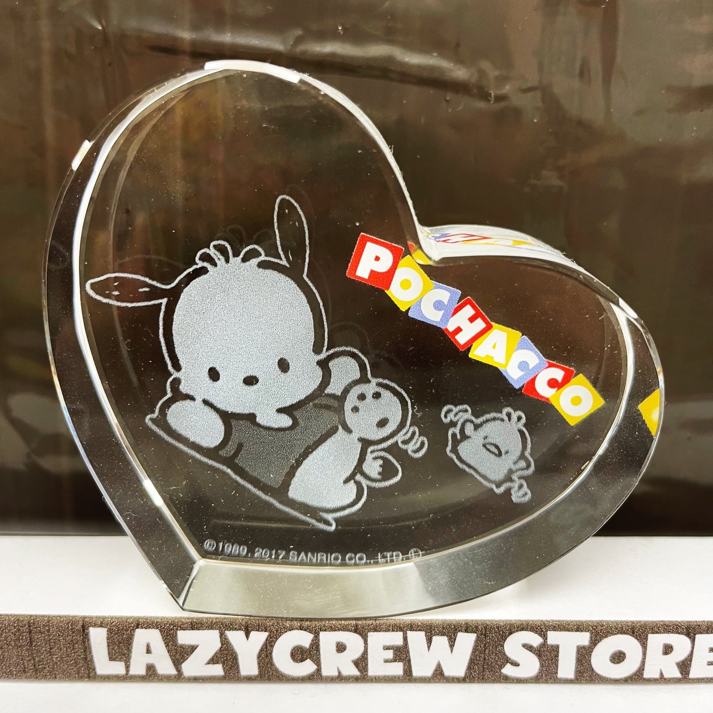 Pochacco 日本限定紀念版水晶