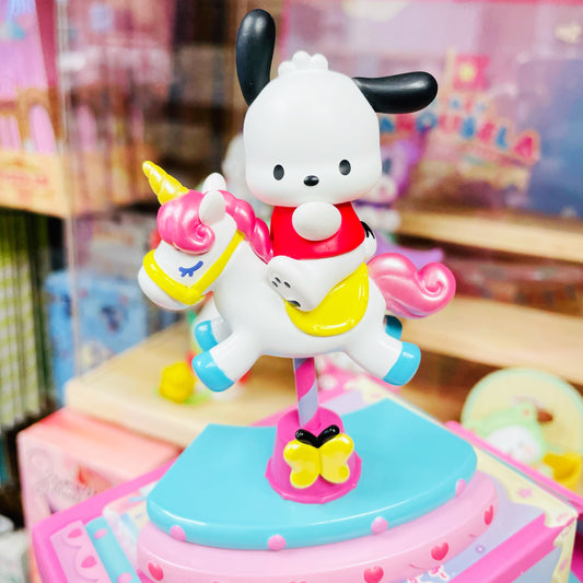 Pochacco Toytop 旋轉木馬 Figure