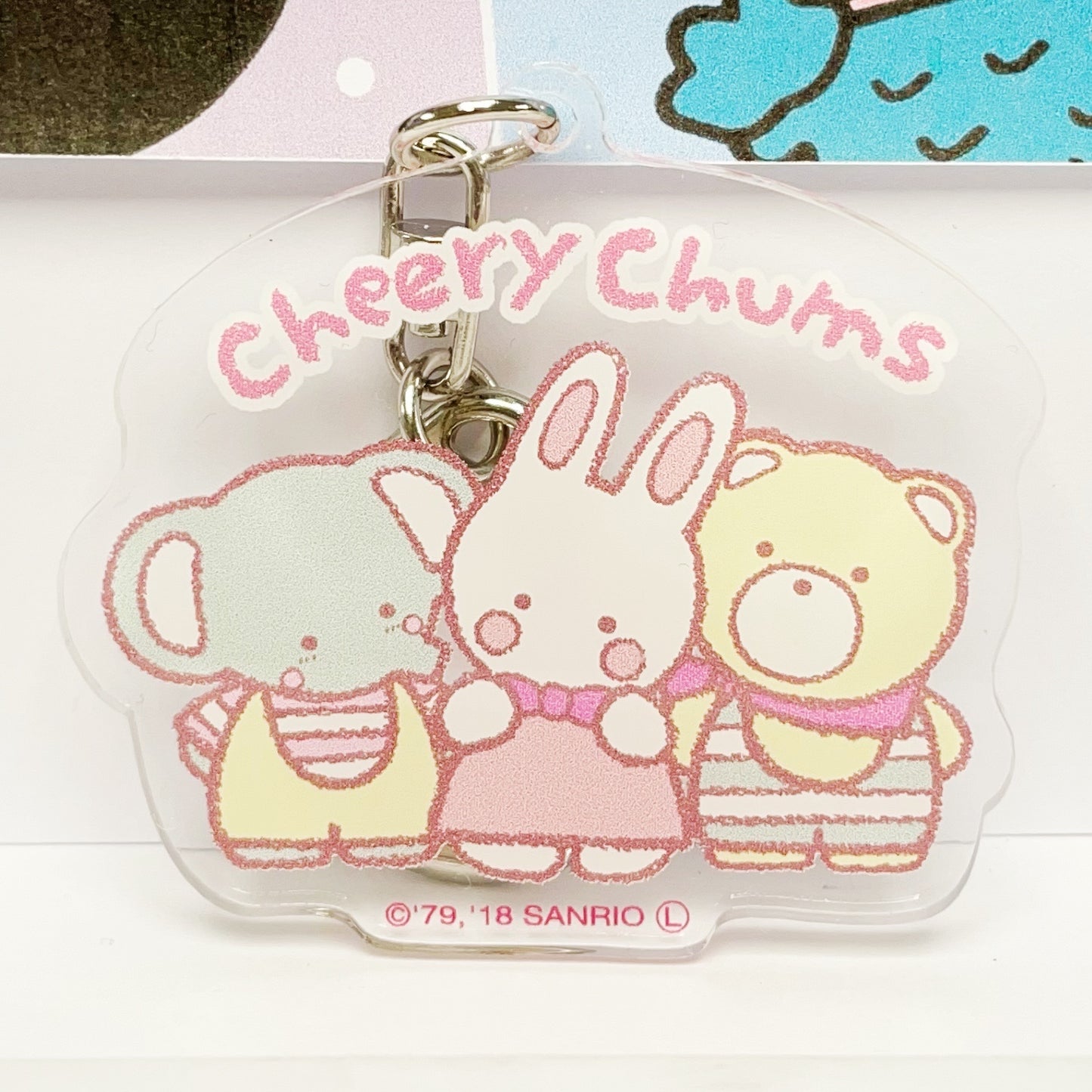 Sanrio Cherry Chums Thank You 限定匙扣