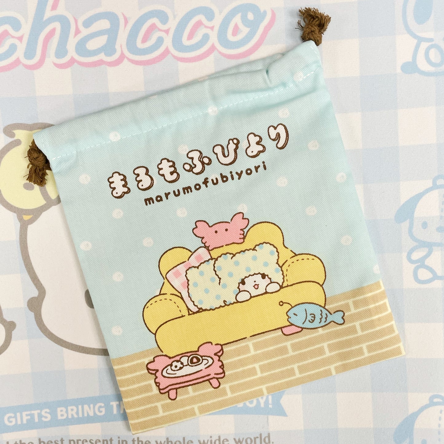 Sanrio 毛毯熊 索袋