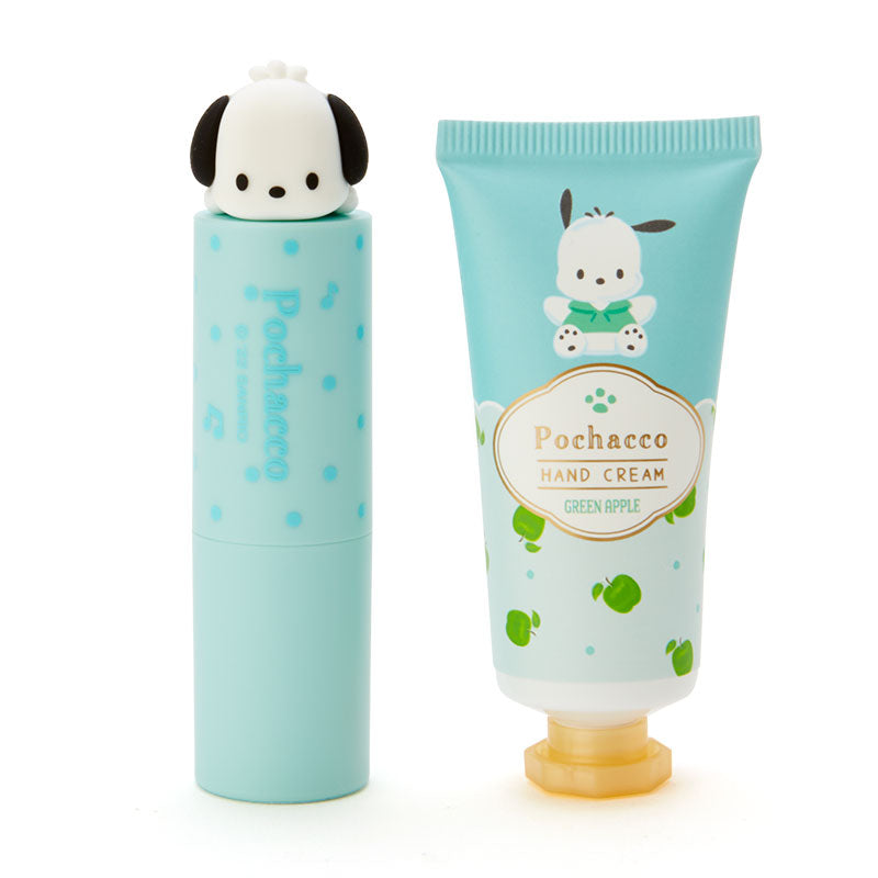 Pochacco 立體公仔潤唇膏 Hand Cream 套裝