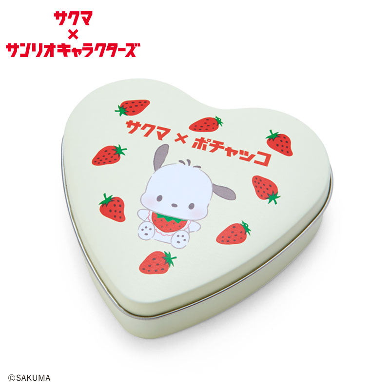 Pochacco Strawberry 心型糖果罐