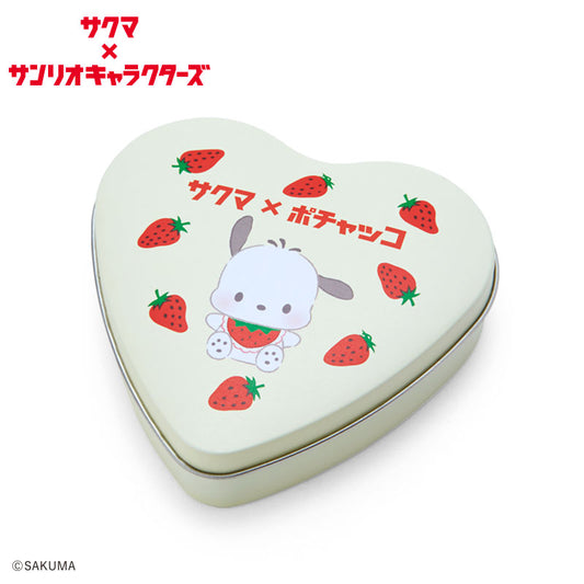 Pochacco Strawberry 心型糖果罐